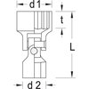 Gedore 3/8" Square Drive, 19mm Metric Socket, 12 Points DG 30 19